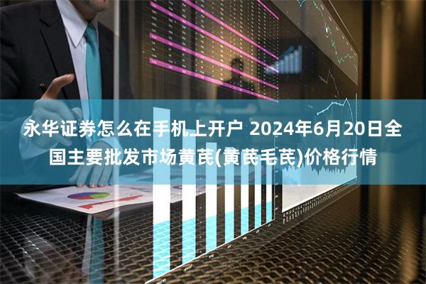 永华证券怎么在手机上开户 2024年6月20日全国主要批发市场黄芪(黄芪毛芪)价格行情